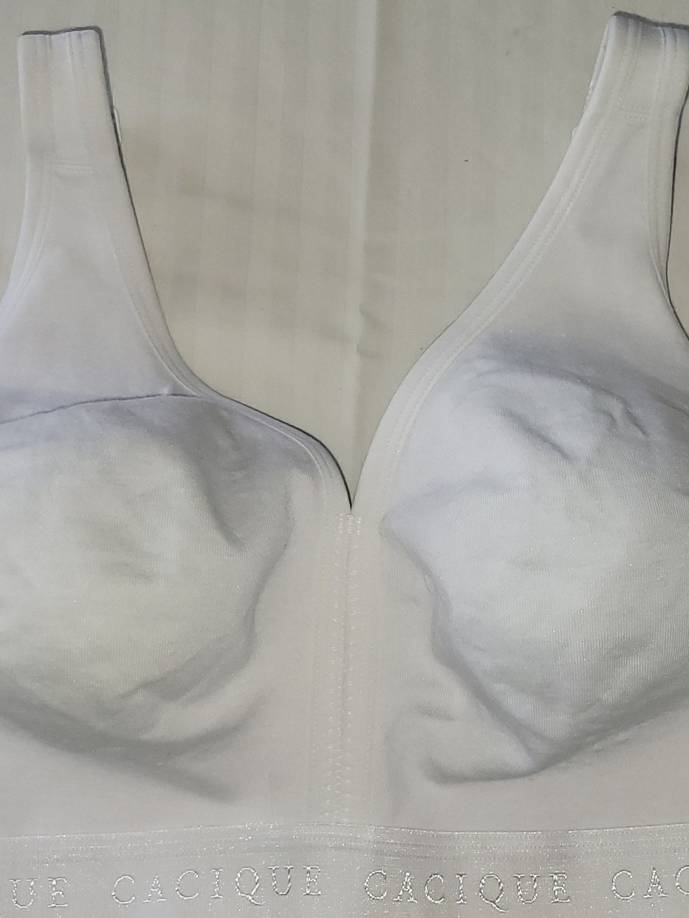 Lane Bryant Cacique Cotton Unlined No-Wire Bralette